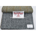 Tela de lana de tweed Harris Tweed de buena calidad en espiga en stock